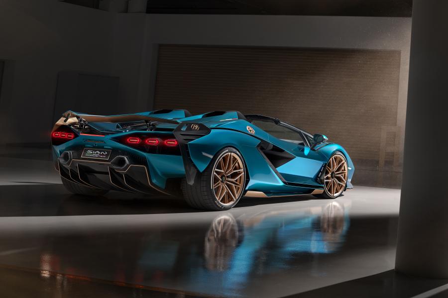  Lamborghini Sian Roadster 2020 года  (фото 10 из 29)
